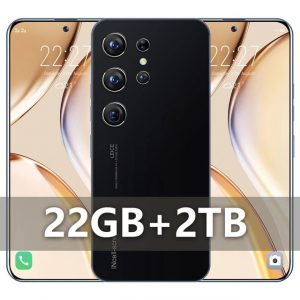 Nieuwe-S26-Ultra-Smart-Phone-5G-Originele-Android-7-3-Inch black