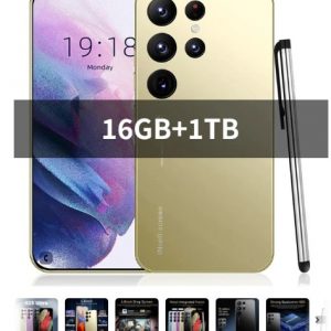S23 Ultra Globale Versie Smartphone Snapdragon888 16Gb + 1T Gold
